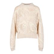 Guess Stilren bomullsblandad topp Beige, Dam