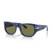 Persol Klassiska solglasögon med stil Blue, Unisex