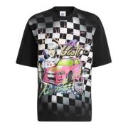 Adidas Rally Unisex T-shirt Bomull Black, Herr