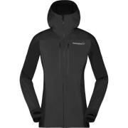 Norrøna Women's Trollveggen Powerstretch Pro Zip Hood Caviar