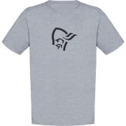 Norrøna Men's /29 Cotton Viking T-shirt Grey Melange/Caviar