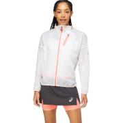 Asics Women's Fujitrail Jacket Brilliant White/Blazing 