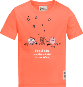 Jack Wolfskin Kids' Smileyworld Camp Tee Digital Orange