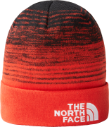 The North Face Dock Worker Recycled Beanie TNF BLACK/FIERY RED