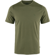 Fjällräven Men's Abisko Wool Short Sleeve Laurel Green