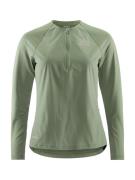 Craft Women's Pro Trail Wind Long Sleeve Tee Thyme