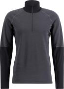 Lundhags Men's Prime Merino Half Zip Charcoal/Black