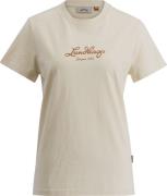 Lundhags Women's Järpen Logo T-shirt Chalk White