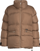 Casall Women's Hero Puffer Jacket Taupe Brown