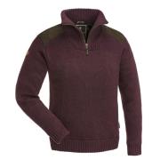 Pinewood Women's Hurricane Sweater Dark Burgundy Melange