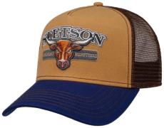 Stetson Men's Trucker Cap Bull Blue/Beige