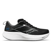 Saucony Women's Ride 17 Wide Black/White