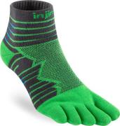 Injinji Men's Ultra Run Mini-Crew Emerald