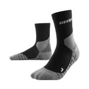 CEP Women's Hiking Light Merino Mid Cut Compression Socks Black