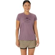 Asics Women's Fujitrail Logo SS Top Dusty Mauve