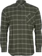 Pinewood Men's Värnamo Flannel Shirt Dark Green/Green