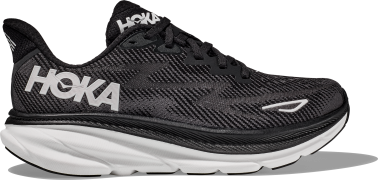 Hoka Women's Clifton 9 Wide Black/White