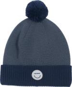 Viking Footwear Kids' Toasty Beanie Wool Pom Pom Navy