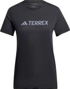 Adidas Women's Terrex Mt Log Tech Tee Black