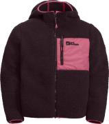 Jack Wolfskin Kids' Ice Curl Hood Jacket Boysenberry/Pink