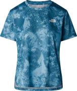 The North Face Women's Flex Printed T-Shirt Mallard Blue Micro Halfdom...