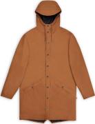 Rains Unisex Long Jacket Rust