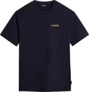 Napapijri Men's Iaato Short Sleeve T-Shirt Dark Blue