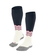 Falke Women's Sk2 Trend Intermediate Skiing Knee-High Socks Off-white