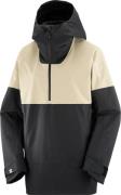 Salomon Women's Bashley Anorak White Pepper/Deep Black