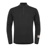 Gridarmor Men's Merino Undertøy Zip Top Black Beauty