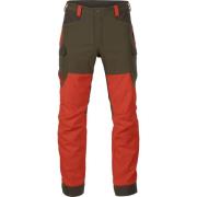 Härkila Men's Wildboar Pro Pants Wildboar Orange/Willow Green