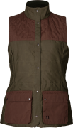 Härkila Women's Retrieve Waistcoat Dark Warm Olive/Burgundy