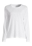 Casall Women's Soft Texture Long Sleeve White