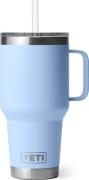 Yeti Rambler 1L Straw Mug Big Sky Blue