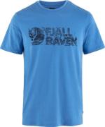 Fjällräven Men's Lush Logo T-Shirt Un Blue
