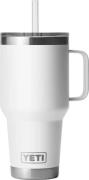 Yeti Rambler 1L Straw Mug White