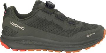 Viking Footwear Men's Motion Low Gore-Tex Boa Pine/red