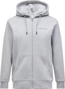 Peak Performance Men's Original Small Logo Zip Med Grey Melange