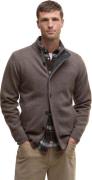 Barbour Men's Elbow-Patch Cardigan Dark Stone
