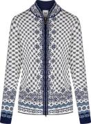 Dale of Norway Women's Solfrid Jacket Offwhite/Navy/Ice Blue