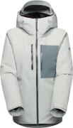 Mammut Women's Stoney Hardshell Thermo Hooded Jacket  Silver Sage/Stra...