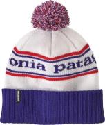 Patagonia Powder Town Beanie Park Stripe: Viking Blue