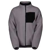 Scott Women's Defined Heritage Pile Jacket Evening Grey/black