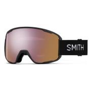Smith Preview Black 22 / Chromapop Everyday Rose Gold Mirror
