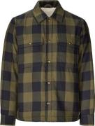 Marmot Men's Ridgefield Sherpa Flannel Shirt Jacket Nori/black
