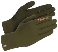 Pinewood Hunters Liner Stretch Glove Mossgreen/Dark Brown