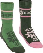 Kari Traa Women's Rusa Wool Sock 2-pack Thyme