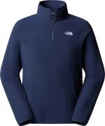 The North Face Men's Glacier Fleece 1/4 Zip Jacket Summit Navy