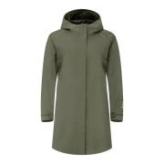 Urberg Women's 2L Rain Coat Deep Lichen Green