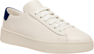 Bally Women's Ryvery White/Moroccan Blue